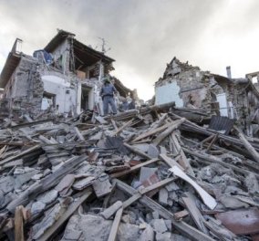 Εικόνες βιβλικής καταστροφής στην Ιταλία: 252 νεκροί από την μανία του Εγκέλαδου    - Κυρίως Φωτογραφία - Gallery - Video