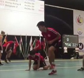 Τι κι αν το σκοινάκι δεν είναι.... ολυμπιακό άθλημα; Αυτοί οι Κινέζοι έσπασαν ρεκόρ με τις φιγούρες τους (Βίντεο)