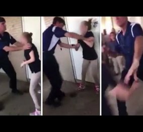 Μπροστά στους συμμαθητές της: Μαθήτρια επιτίθεται στον καθηγητή της με όπλο ηλεκτροσόκ (βίντεο)