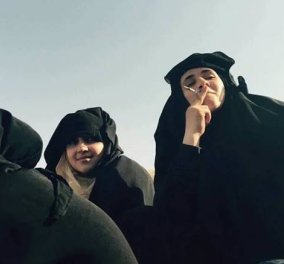 Οι γυναίκες της πόλη Μάνμπιτζ στη Συρίας γιορτάζουν την απελευθέρωση από το ISIS... καίγοντας τις μπούρκες τους! (βίντεο)