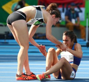 Top Women η Αμπι Ντ'Αγκοστίνο και η Νίκι Χάμπλιν: Οι 2 αθλήτριες του Ρίο που έδειξαν σε όλους το Ολυμπιακό ιδεώδες - Κυρίως Φωτογραφία - Gallery - Video