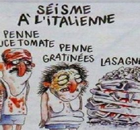 Μήνυση στο Charlie Hebdo καταθέτει ο Δήμος Αματρίτσε για τα προσβλητικά σκίτσα με τα θύματα του φονικού σεισμού