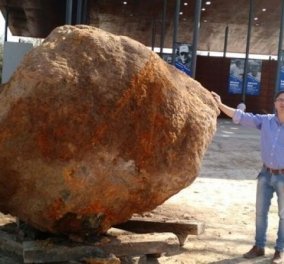 Στο "φως" ξανά ένας ...εξωγήινος επισκέπτης 4.000 ετών - Δείτε τον μεγάλο σιδερένιο μετεωρίτη που ανακάλυψαν στην Αργεντινή - Κυρίως Φωτογραφία - Gallery - Video