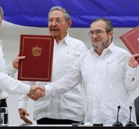 Οι αντάρτες στην Κολομβία "συμφώνησαν ομόφωνα" υπέρ της ειρήνης! Την Δευτέρα και επίσημα το τέλος ενός εμφύλιου 52 ετών!