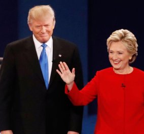 Δημοσκόπηση CNN: Νικήτρια του debate Τραμπ - Κλίντον με ποσοστό 62% η Χίλαρι