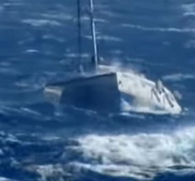 Βίντεο: Το σκάφος παλεύει με τον φουρτουνιασμένο ωκεανό και βγαίνει νικητής   - Κυρίως Φωτογραφία - Gallery - Video