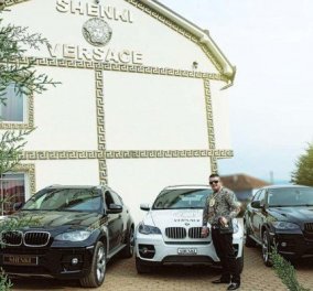O 30χρονος Shenki Maslan είναι από την Αλβανία, ζει στα Σκόπια & θαυμάζει υπερβολικά τον Versace - Δείτε φωτό από το... πολυτελές σπίτι του - Κυρίως Φωτογραφία - Gallery - Video