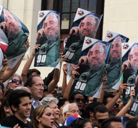 Στην Πλατεία της Επανάστασης στην Αβάνα η τελετή μνήμης για τον Φιντέλ Κάστρο