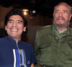 "Έκλαψα ανεξέλεγκτα": Ο Μαραντόνα αποχαιρέτισε τον "δεύτερο πατέρα" του Φιντέλ Κάστρο - Κυρίως Φωτογραφία - Gallery - Video