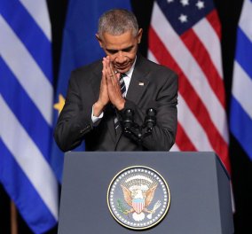 Με Ελευθερία Αρβανιτάκη ''έκλεισε'' η ομιλία Ομπάμα στο Σταύρος Νιάρχος - Βίντεο - Κυρίως Φωτογραφία - Gallery - Video