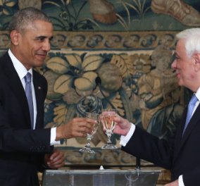 Tο επίσημο δείπνο προς τιμήν του Αμερικανού προέδρου - Ομπάμα: "Θα έχετε πάντα τη φιλία μας"  - Κυρίως Φωτογραφία - Gallery - Video