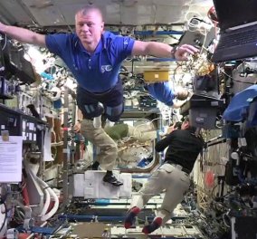 Φαντασμαγορικό Mannequin Challenge μέσα στον Διεθνή Διαστημικό Σταθμό - Oι αστροναύτες στα.... oυράνια