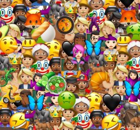 Το δώρο της Apple στους χρήστες των iPhones: Δεκάδες νέα και λαμπερά emojis!