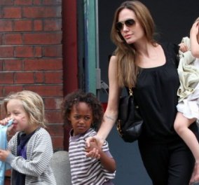 Φωτό και βίντεο από τις πρώτες διακοπές της Angelina Jolie με τα παιδιά και χωρίς τον  Brad Pitt 
