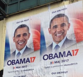 Είναι τελείως τρελοί οι Γάλλοι: 40.000 υπέγραψαν υπέρ της υποψηφιότητας του Μπάρακ Ομπάμα - Κυρίως Φωτογραφία - Gallery - Video