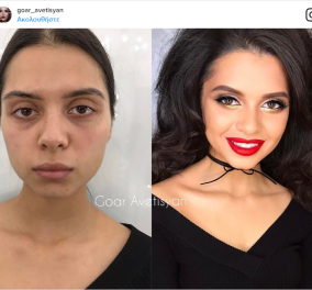  Ρωσίδα μακιγιέζ μεταμορφώνει τις γυναίκες με το πιο καλλιτεχνικό make up που έχετε δει!