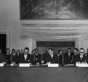 Το χρονικό της ενοποίησης της Ευρώπης από τη συνθήκη της ΕΚΑΧ και της Ρώμης έως σήμερα