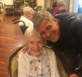 Βίντεο: 87χρονη ξεχασμένη ηθοποιός του Χόλιγουντ είδε στα γενέθλιά της τον George Clooney να τις φέρνει δώρα - Κυρίως Φωτογραφία - Gallery - Video