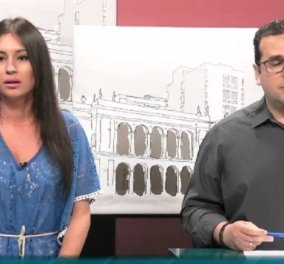 Βίντεο: Η στιγμή του σεισμού στην Πάτρα και η αντίδραση της παρουσιάστριας που φοβήθηκε 
