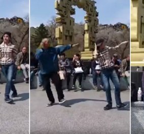 Βίντεο: Ο Κινέζος παππούς χορεύει όπως κανένας άλλος της ηλικίας του στον κόσμο -Μπράαααβο