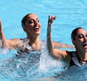 Top women οι  Ευαγγελία Πλατανιώτη και Εβελίνα Παπάζογλου: Κατέκτησαν το χάλκινο μετάλλιο στη συγχρονισμένη κολύμβηση - Κυρίως Φωτογραφία - Gallery - Video