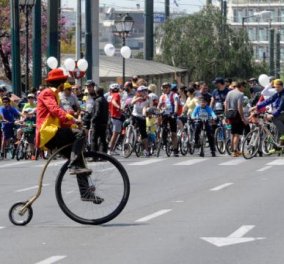Κυκλοφοριακές ρυθμίσεις ενόψει του αυριανού 24ου Ποδηλατικού Γύρου της Αθήνας - Κυρίως Φωτογραφία - Gallery - Video