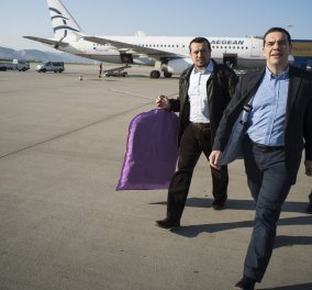 Στον αέρα έκανε βόλτες το αεροπλάνο με τον Αλέξη Τσίπρα- Γιατί δεν μπορούσε να προσγειωθεί στη Θεσσαλονίκη