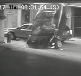 Αυτοκίνητο πέφτει από τον έβδομο όροφο – Μπέρδεψε το γκάζι με το φρένο η γυναίκα οδηγός (ΒΙΝΤΕΟ) - Κυρίως Φωτογραφία - Gallery - Video