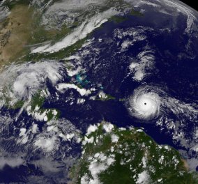 Παρακολουθήστε live την πορεία του τυφώνα Ίρμα