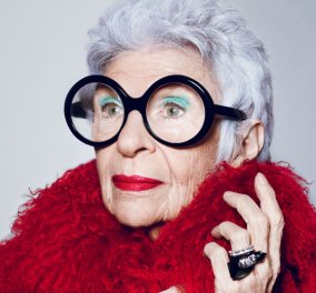 Γιαγιάδες όλου του κόσμου μιμηθείτε την Ίρις Άπφελ: Η διασημότερη fashion victim 96χρονη καταπλήσσει