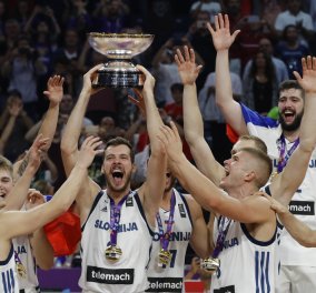 Η Σλοβενία πρωταθλήτρια Ευρώπης: Κατέκτησε το πρώτο Eurobasket της ιστορίας της νικώντας στον τελικό τη Σερβία