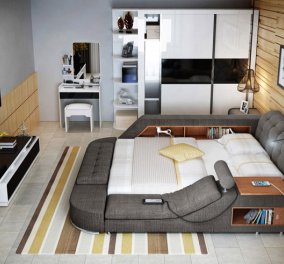Αυτό είναι το κρεβάτι - σαλόνι - γραφείο - σπα: Όλα σε 1 και σε πολλά χρώματα - Κυρίως Φωτογραφία - Gallery - Video