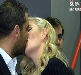 Ελισάβετ Μουτάφη και Μάνος Νιφλής καυτά φιλιά μπροστά στις κάμερες (ΒΙΝΤΕΟ)