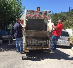 Απίστευτο αλλά ελληνικό! Συνέλαβαν τον αντιδήμαρχο στην Λαμία γιατί μάζευε σκουπίδια 