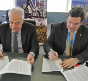 Υπογραφή Συμφώνου Συνεργασίας μεταξύ ΕΛΠΕ και ΑΠΘ - Κυρίως Φωτογραφία - Gallery - Video
