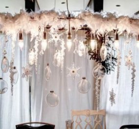 Φαντασμαγορική διακόσμηση μόνο με φωτάκια για τα πιο λαμπερά Χριστούγεννα μέσα στο σπίτι σας - Κυρίως Φωτογραφία - Gallery - Video