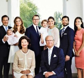 Η βασιλική οικογένεια της Σουηδίας εύχεται "Καλά Χριστούγεννα" - Κυρίως Φωτογραφία - Gallery - Video