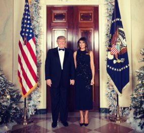 Σε γιορτινή ατμόσφαιρα οι Τραμπ: Στόλισαν τον Λευκό Οίκο για τα Χριστούγεννα - Φωτό & Βίντεο - Κυρίως Φωτογραφία - Gallery - Video