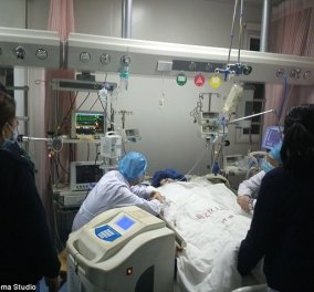 Κινέζα κατέρρευσε μπροστά σε ασθενή- Πέθανε αφού εργαζόταν επί 18 ώρες χωρίς διάλειμμα  - Κυρίως Φωτογραφία - Gallery - Video