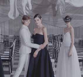 Παρίσι: Τα νέα ρούχα του οίκου Dior μέσα από ένα βίντεο υπερθέαμα μόδας - ΦΩΤΟ