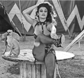 Adoro il circo... Πιο εκθαμβωτική από κάθε φορά η πεντάμορφη Δωροθέα Μερκούρη στον φακό της Μάρας Δεσίπρη (ΦΩΤΟ)