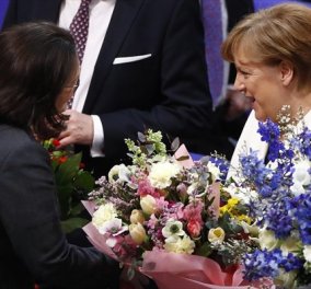 Γερμανία: Επανεξελέγη Καγκελάριος για 4η φορά η Άγγελα Μέρκελ με 364 ψήφους   - Κυρίως Φωτογραφία - Gallery - Video