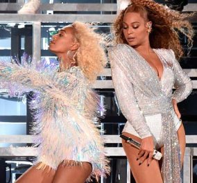 Όταν η Beyonce & η αδελφή της έπεσαν στη σκηνή του Coachella... (BINTEO)