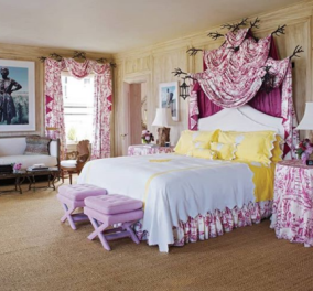 Κρεβατοκάμαρες με γούστο & χρώμα - Φανταστικές επιλογές με γαλλική φινέτσα (ΦΩΤΟ)