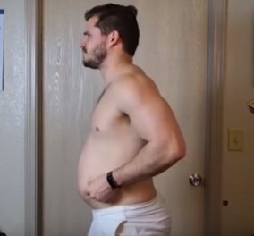 Αυτός ο άνδρας άλλαξε εντελώς σε μόλις 12 εβδομάδες- Έχασε 19 κιλά! Η εκπληκτική του μεταμόρφωση (ΦΩΤΟ-ΒΙΝΤΕΟ)