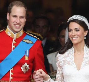 Η επέτειος γάμου του πρίγκιπα William & της Kate Middleton- H "χαλαρή" φωτό από τον γάμο πριν 7 χρόνια