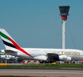 Σε λίγο ο «Bασιλιάς των αιθέρων» το τεράστιο Α380 προσγειώνεται στο «Ελ. Βενιζέλος»- Ντουμπάι- Αθήνα (ΒΙΝΤΕΟ)