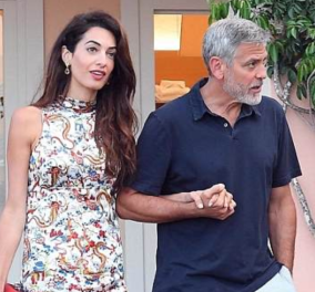 Ξανά πατέρας ο George Clooney; Ιδού οι πρώτες εικόνες της Amal με φουσκωμένη κοιλίτσα! (ΦΩΤΟ - ΒΙΝΤΕΟ) 