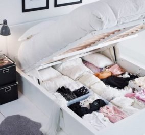 Δεν έχετε αρκετό χώρο για όλα σας τα ρούχα; Ο Σπύρος Σούλης προτείνει τρόπους για να τα αποθηκεύσετε εκτός ντουλάπας - Κυρίως Φωτογραφία - Gallery - Video