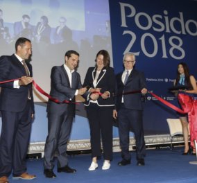 Τα "Ποσειδώνια 2018" άνοιξαν τους πύλες τους: Ο Πρωθυπουργός εγκαινίασε την έκθεση-ορόσημο για την παγκόσμια ναυτιλία που γιορτάζει την 50η επέτειό της